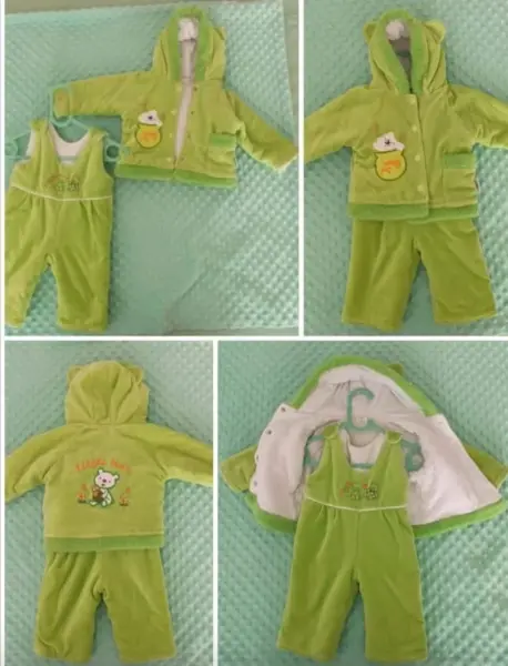 Dětský set - bunda, kalhoty, čepice a rukavice 2