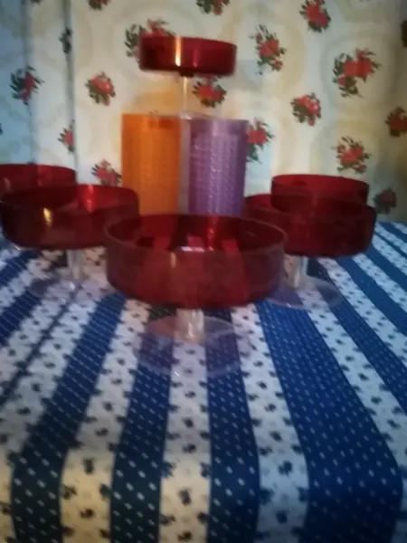 Retro sada  misek a nádobek 2