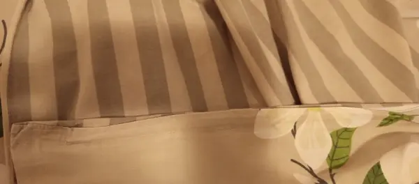 Povlečení s květinovým vzorem a pruhy 5