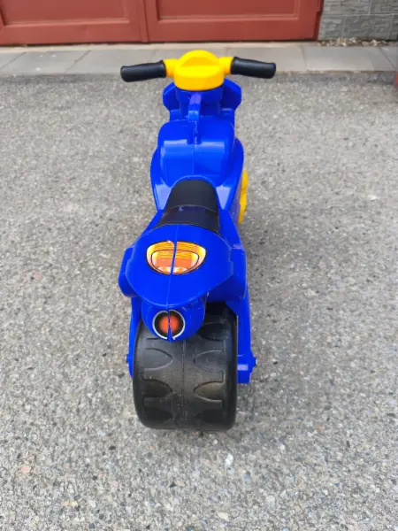 Dětské odrážedlo motorka NG-X modro-žluté 4