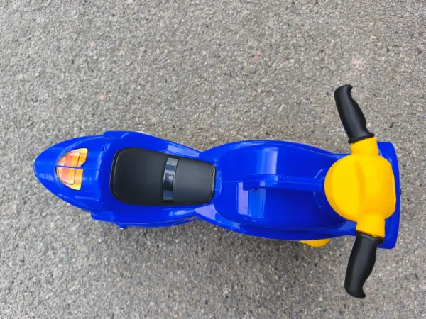 Dětské odrážedlo motorka NG-X modro-žluté 2