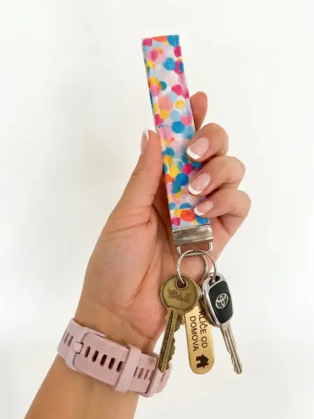Klíčenka konfety 2
