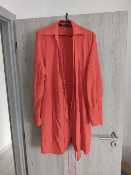 Oranžové zavinovací šaty Desigual 2