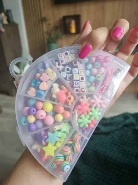 Duhová sada korálků na výrobu šperků 3