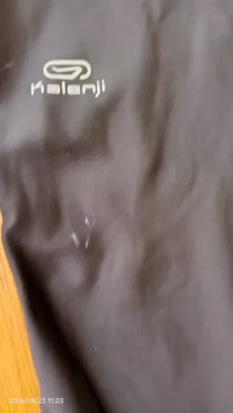 2x Černé sportovní legíny Kalenji 2