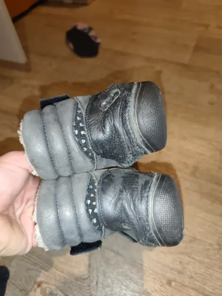 Dětské zimní Barefoot boty D.D.step, vel. 34 4