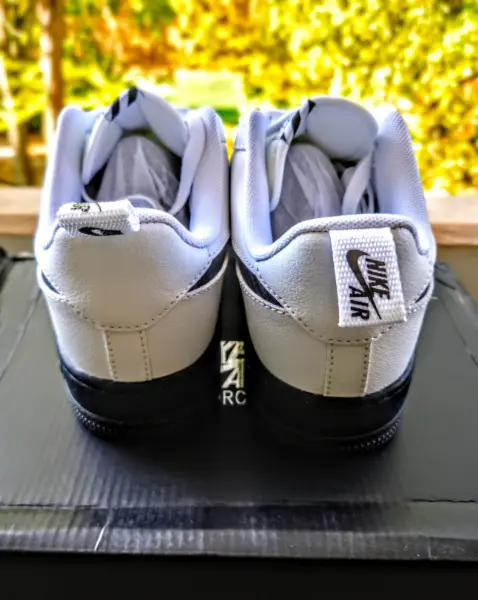 👟 Nike Air Force 1 ’07 LV8 White/Black/Blue – vel. 42,5  🔥 5