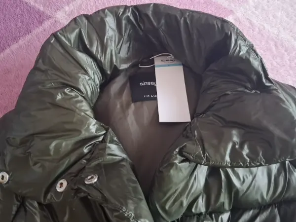 Tmavě zelená vesta vel. L - XL - N.O.V.Á s visačkou 3