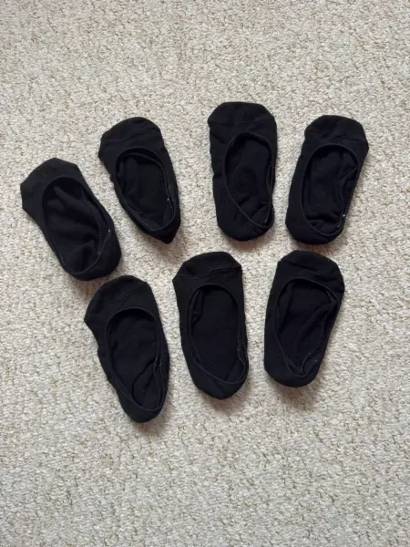 7x slip-on (neviditelné) ponožky Pepco, velikost 35-38 2