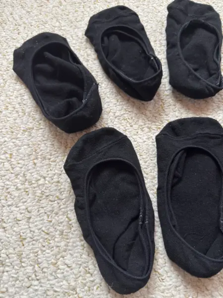 7x slip-on (neviditelné) ponožky Pepco, velikost 35-38 3