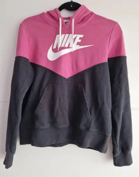 Dámská mikina Nike růžovo-černá