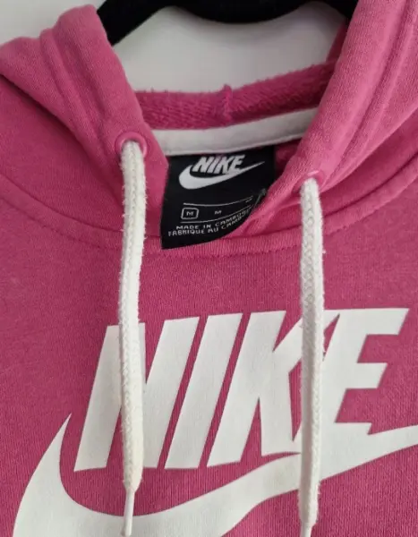 Dámská mikina Nike růžovo-černá 2