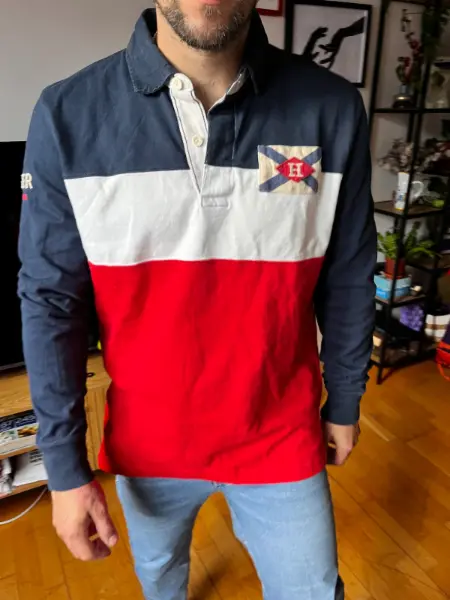 Pánské rugby triko Tommy Hilfiger