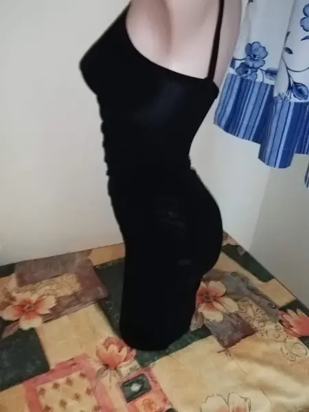 černé mini šaty vel.XS/S 3