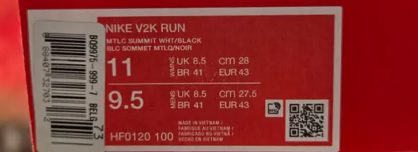 Nike V2K Run, vel. 43 7