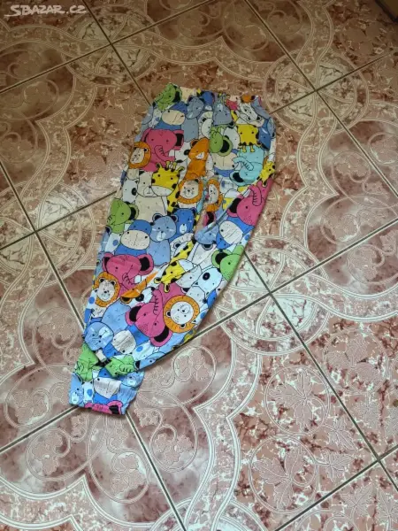 Dívčí jarní harémové kalhoty 2