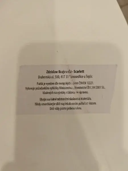 Bílý přebalovací pult Scarlett OGY na postýlku 3
