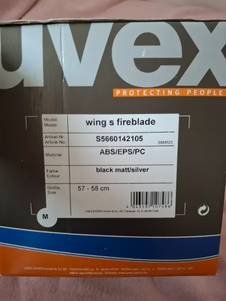 Lyžařská helma Uvex Wing S Fireblade, vel. M (57-58 cm) 8