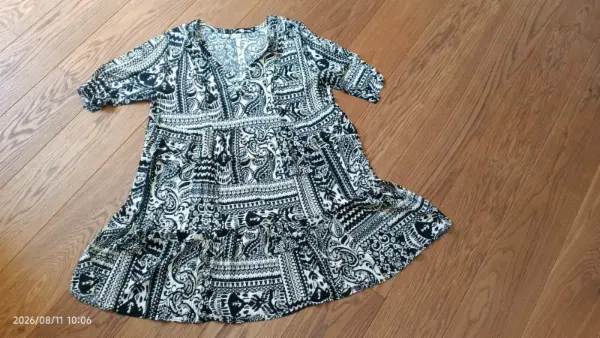 Dámské šaty Bodyflirt, černobílé, vel. 50