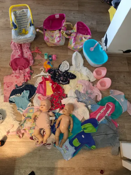 Velká sada pro panenky, Baby Born a Zapf