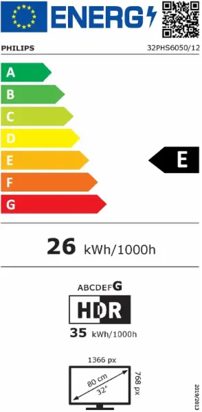 Televize Philips 24PHS6050/12 Smart TV 6