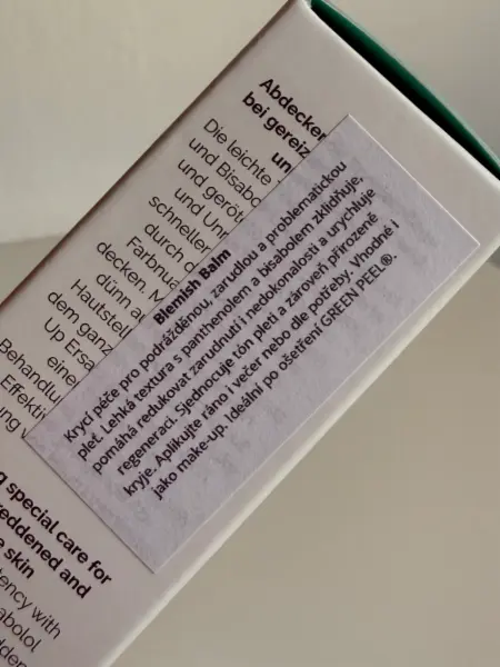 Blemish Balm odstín Classic řada Regulating Chrammek 4