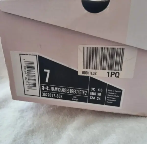 Nové Dámské boty Under Armour Charged Breathe TR 2 vel. 38 6