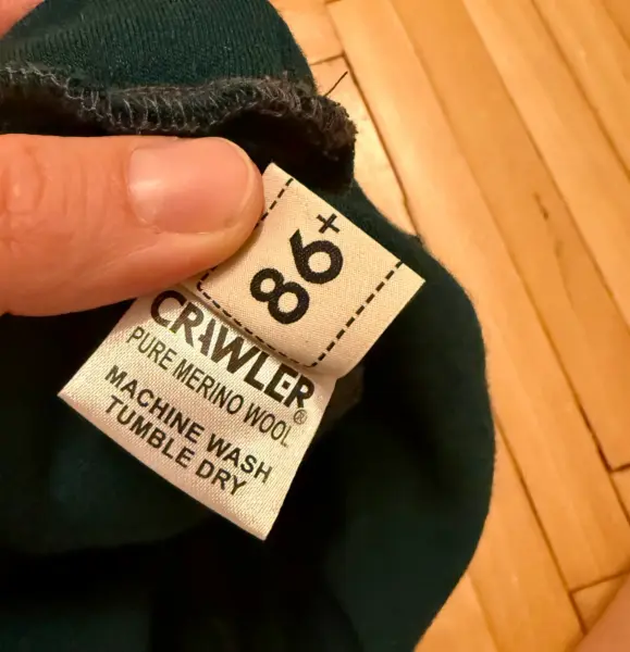 Dětské legíny Crawler z merino vlny, vel. 86+ 2