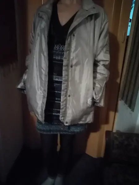 Retro bunda-lehce vyteplená 14