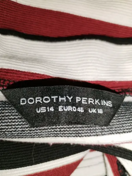 Barevná pruhovaná sukně Dorothy Perkins vel.46 3