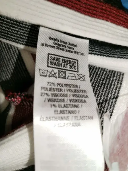 Barevná pruhovaná sukně Dorothy Perkins vel.46 5