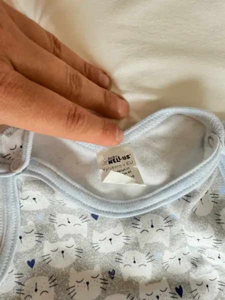Dětské dupačky Baby Nellys s kočičkami, vel. 56 4