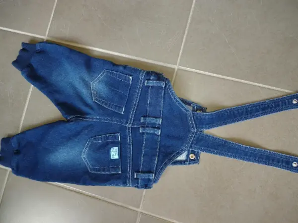 Dětské džínové lacláče 2