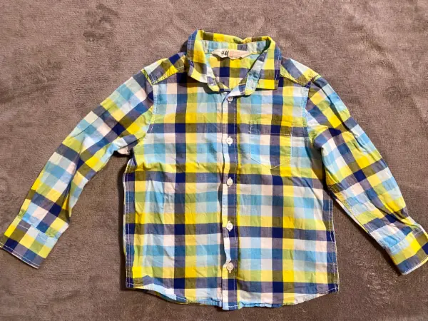 Dětská kostkovaná košile H&M