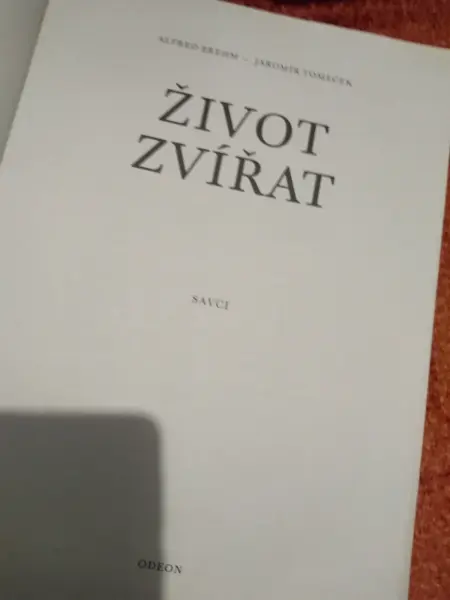 Kniha Život zvířat - Savci (Alfred Brehm) 2