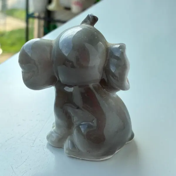 Dvě keramické figurky slonů 3