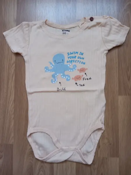 Nové body krátký rukáv vel. 98 Sinsay