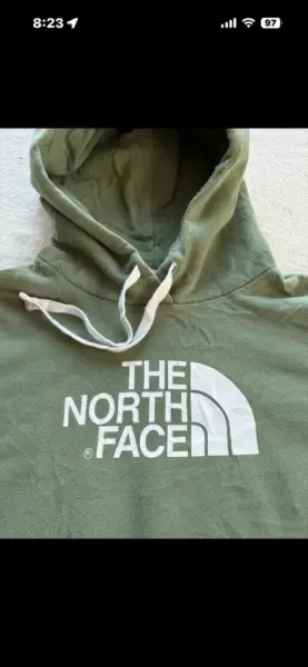 Zelená mikina The North Face 3