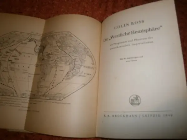 Kniha: Die Westliche Hemisphäre od Colina Rosse, 1942