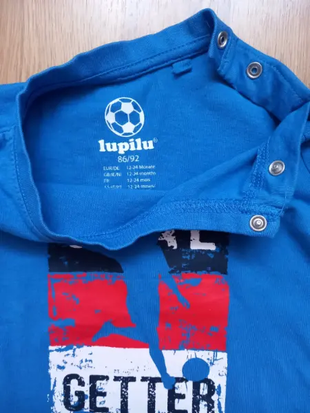 Triko dlouhý rukáv vel. 86/92 Lupilu 2