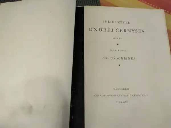 Julius Zeyer: Ondřej Černyšev (1933) 3