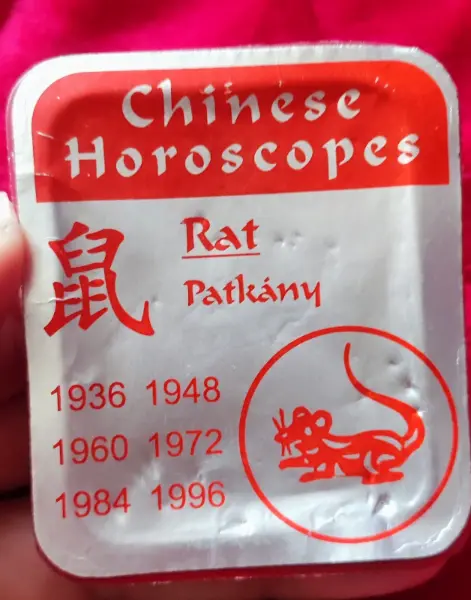 Přívěšek čínský horoskop Krysa  2