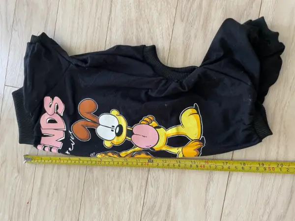 Psí obleček Garfield, overal na psa, černé triko na Amíka *  5