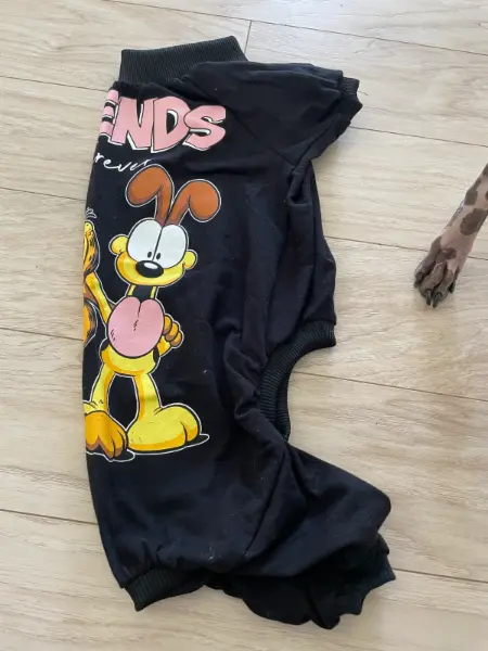 Psí obleček Garfield, overal na psa, černé triko na Amíka *  4
