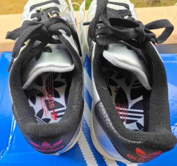 Stříbrné tenisky Adidas Superstar 6