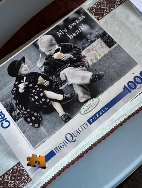 Puzzle Clementoni 1000 dílků Kim Anderson My sweet heart 3