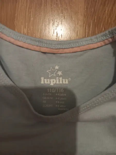 Triko krátký rukáv Lupilu vel. 110/116 2