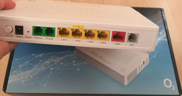 VDSL modem O2 Internet na doma/ Modem O2 ZTE ZXHN H267A 2
