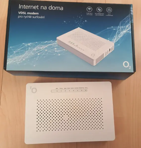 VDSL modem O2 Internet na doma/ Modem O2 ZTE ZXHN H267A