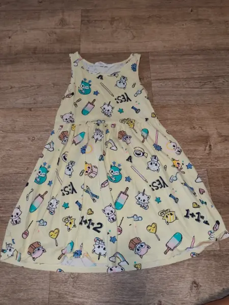 Dětské šaty H&M se vzorem, vel. 122/128